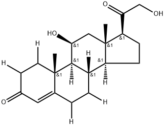 CORTICOSTERONE, [1,2,6,7-3H] Struktur