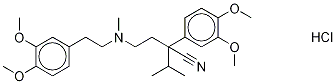 Verapamil Related Compound B (4-[(3,4-Dimethoxyphenethyl)(methyl)amino]-2-(3,4-dimethoxyphenyl)-2-isopropylbutanenitrile hydrochloride)