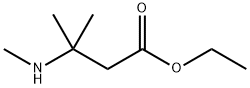 3-Methyl-3-(methylamino)butyric acid ethyl ester Struktur