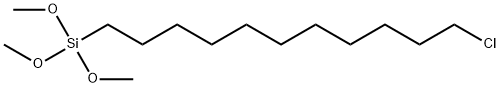 11-CHLOROUNDECYLTRIMETHOXYSILANE Struktur