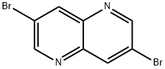 3,7-Dibromo-1,5-naphthyridine Struktur