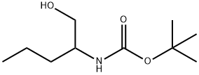 N-BOC-D/L-NORVALINOL Struktur