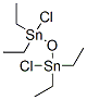 1,3-dichloro-1,1,3,3-tetraethyldistannoxane  Struktur