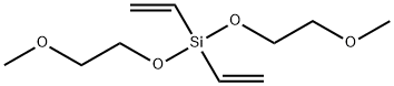 6,6-divinyl-2,5,7,10-tetraoxa-6-silaundecane Struktur