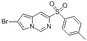 6-BROMO-3-TOSYLPYRROLO[1,2-C]PYRIMIDINE Struktur