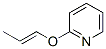 Pyridine, 2-(1-propenyloxy)-, (E)- (9CI) Struktur