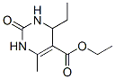 ETHYL 4-ETHYL-6-METHYL-2-OXO-1,2,3,4-TETRAHYDROPYRIMIDINE-5-CARBOXYLATE Struktur