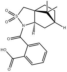 N-(2-CARBOXYBENZOYL)-(-)-10,2-CAMPHORSULTAM Struktur