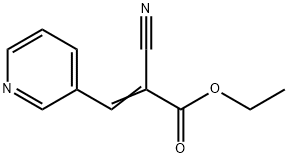 Ethyl 2-Cyano-3-(3-pyridyl)acrylate Struktur