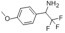 2,2,2-TRIFLUORO-1-(4-METHOXY-PHENYL)-ETHYLAMINE Struktur