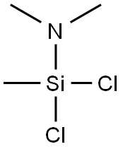 N,N-DIMETHYLAMINODICHLOROMETHYLSILANE Struktur