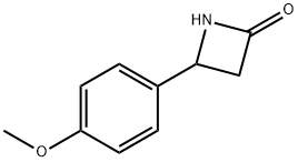 4-(4-METHOXYPHENYL)-2-AZETIDINONE Struktur