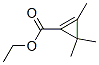 1-Cyclopropene-1-carboxylicacid,2,3,3-trimethyl-,ethylester(9CI) Struktur