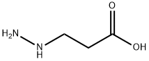 3-hydrazinopropionic acid Struktur