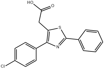 FENTIAZAC Struktur