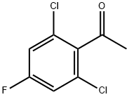 2',6'-Dichloro-4'-fluoroacetophenone Struktur