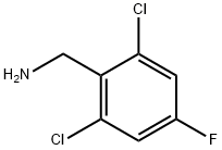 1-(2,6-Dichloro-4-fluorophenyl)methanamine Struktur