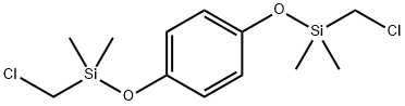 1,4-BIS(CHLOROMETHYLDIMETHYLSILYLOXY)BENZENE Struktur