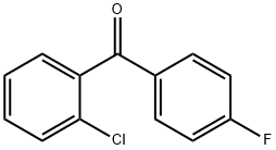 2-Chloro-4'-fluorobenzophenone Structure