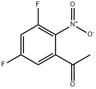 3',5'-Difluoro-2'-nitroacetophenone Struktur