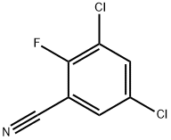 3,5-Dichloro-2-fluorobenzonitrile Struktur