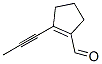 1-Cyclopentene-1-carboxaldehyde, 2-(1-propynyl)- (9CI) Struktur