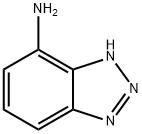 1H-benzotriazol-4-amine Struktur