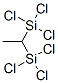 ethylidenebis[trichlorosilane]  Struktur