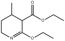 3-Pyridinecarboxylicacid,2-ethoxy-3,4,5,6-tetrahydro-4-methyl-,ethylester(9CI) Struktur