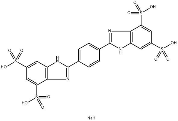 DISODIUM PHENYL DIBENZIMIDAZOLE TETRASULFONATE Struktur