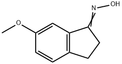 OXIME-2,3-DIHYDRO-6-METHOXY-1H-INDEN-1-ONE Struktur