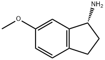 (R)-6-METHOXY-2,3-DIHYDRO-1H-INDEN-1-AMINE Struktur