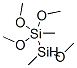 1,2-Dimethyl tetramethoxydisilane Struktur