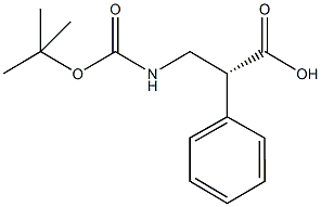 (R)-3-(TERT-BUTOXYCARBONYLAMINO)-2-PHENYLPROPANOIC ACID Struktur