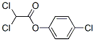 (4-chlorophenyl) 2,2-dichloroacetate Struktur