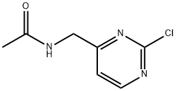 Acetamide,  N-[(2-chloro-4-pyrimidinyl)methyl]- Struktur