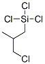 trichloro(3-chloro-2-methylpropyl)silane  Struktur