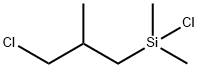 3-CHLOROISOBUTYLDIMETHYLCHLOROSILANE Struktur