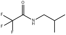 2,2,2-Trifluoro-N-(2-methylpropyl)acetamide Struktur