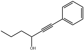 1-PHENYL-1-HEXYN-3-OL Struktur