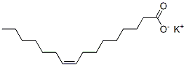 potassium (Z)-hexadec-9-enoate  Struktur