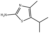 5-Isopropyl-4-methyl-thiazole-2-ylamine Struktur