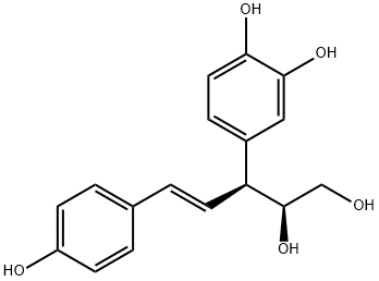 4-[(S,E)-1-[(S)-1,2-Dihydroxyethyl]-3-(4-hydroxyphenyl)-2-propenyl]-1,2-benzenediol