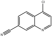 4-CHLORO-7-CYANOQUINOLINE Struktur