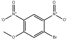 1-BroMo-5-Methoxy-2,4-dinitro-benzene Struktur