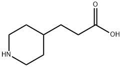 3-PIPERIDIN-4-YL-PROPIONIC ACID Structure