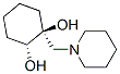 1,2-Cyclohexanediol, 1-(1-piperidinylmethyl)-, trans- (9CI) Struktur