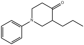 1-N-PHENYL-3-PROPYL-PIPERIDIN-4-ONE Struktur