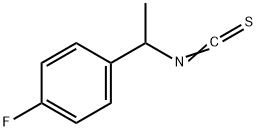 4-FLUORO-ALPHA-METHYLBENZYL ISOTHIOCYANATE Struktur