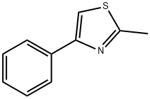 2-METHYL-4-PHENYL-THIAZOLE Structure